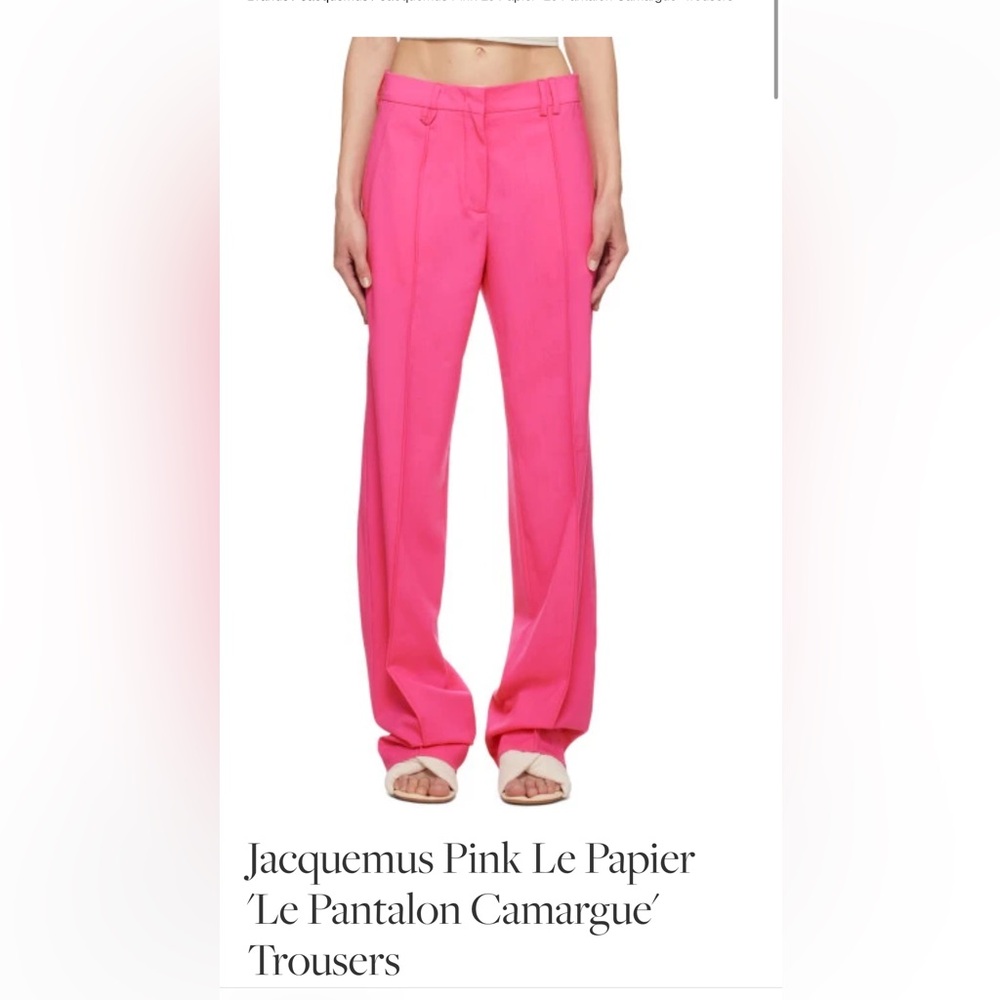 Jacquemus Le Papier Trouser